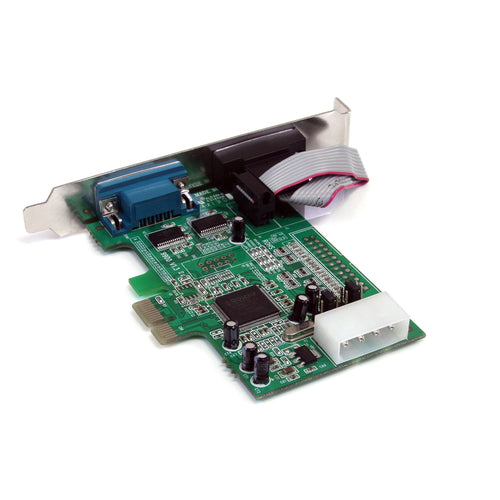 StarTech.com 2-port PCI Express RS232 Serial Adapter Card - PCIe RS232 Serial Host Controller Card - PCIe to Dual Serial DB9 Card - 16550 UART - Expansion Card - Windows & Linux StarTech.com 2-port PCI Express RS232 Serial Adapter Card - PCIe RS232 Serial Host Controller Card - PCIe to Dual Serial DB9 Card - 16550 UART - Expansion Card - Windows & Linux